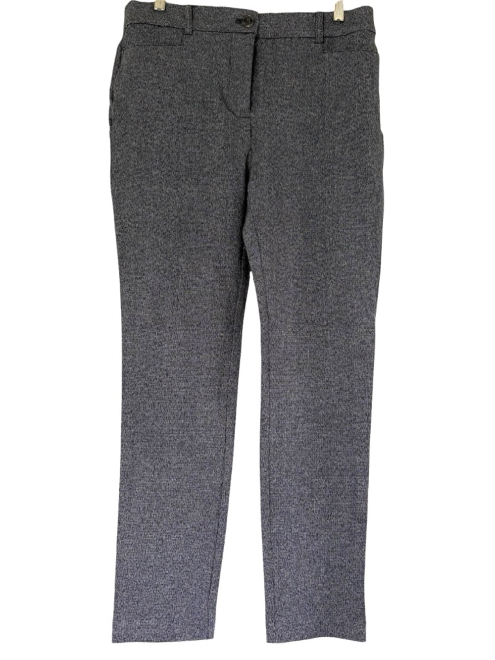 NEW! LOFT The Sutton Skinny Charcoal Tweed Pant - Size 6
